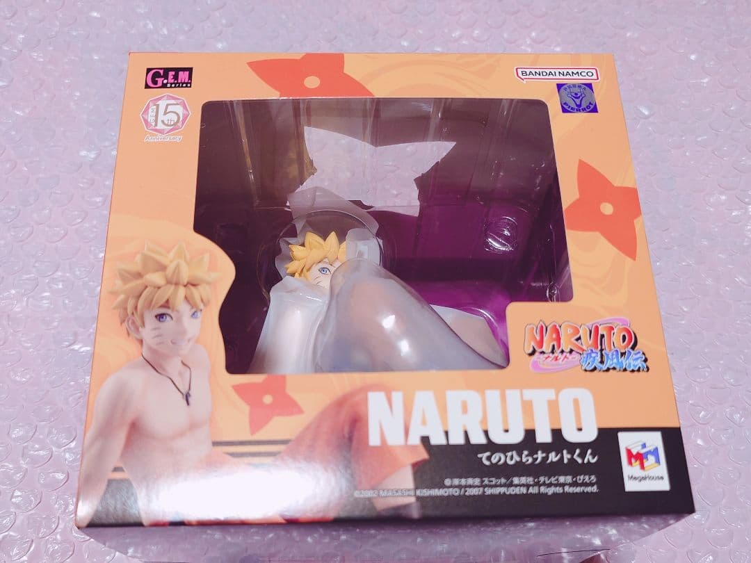 NARUTO うずまきナルト てのひらナルトくん フィギュア
