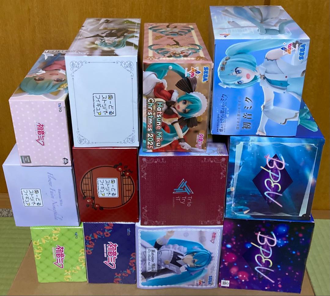 初音ミク　最新プライズフィギュア　まとめ売り　12種　詰め合わせセット