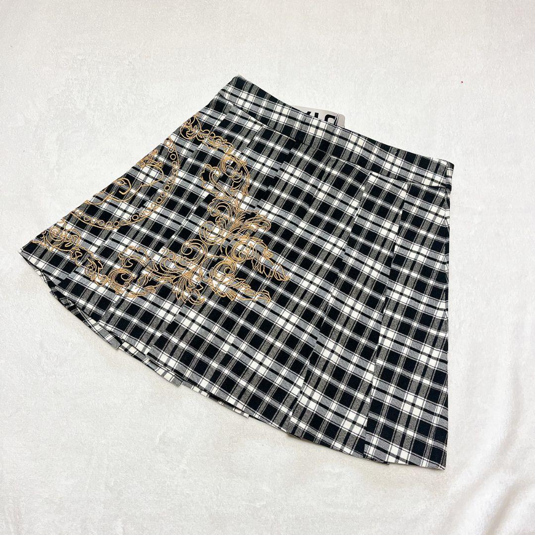新品　UTAA　ユタ　ゴルフ　チェックスカート　Ｓ