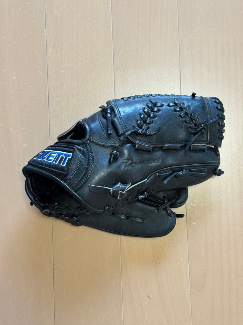 ZETT 軟式グローブ 川上憲伸モデル 収納袋付き