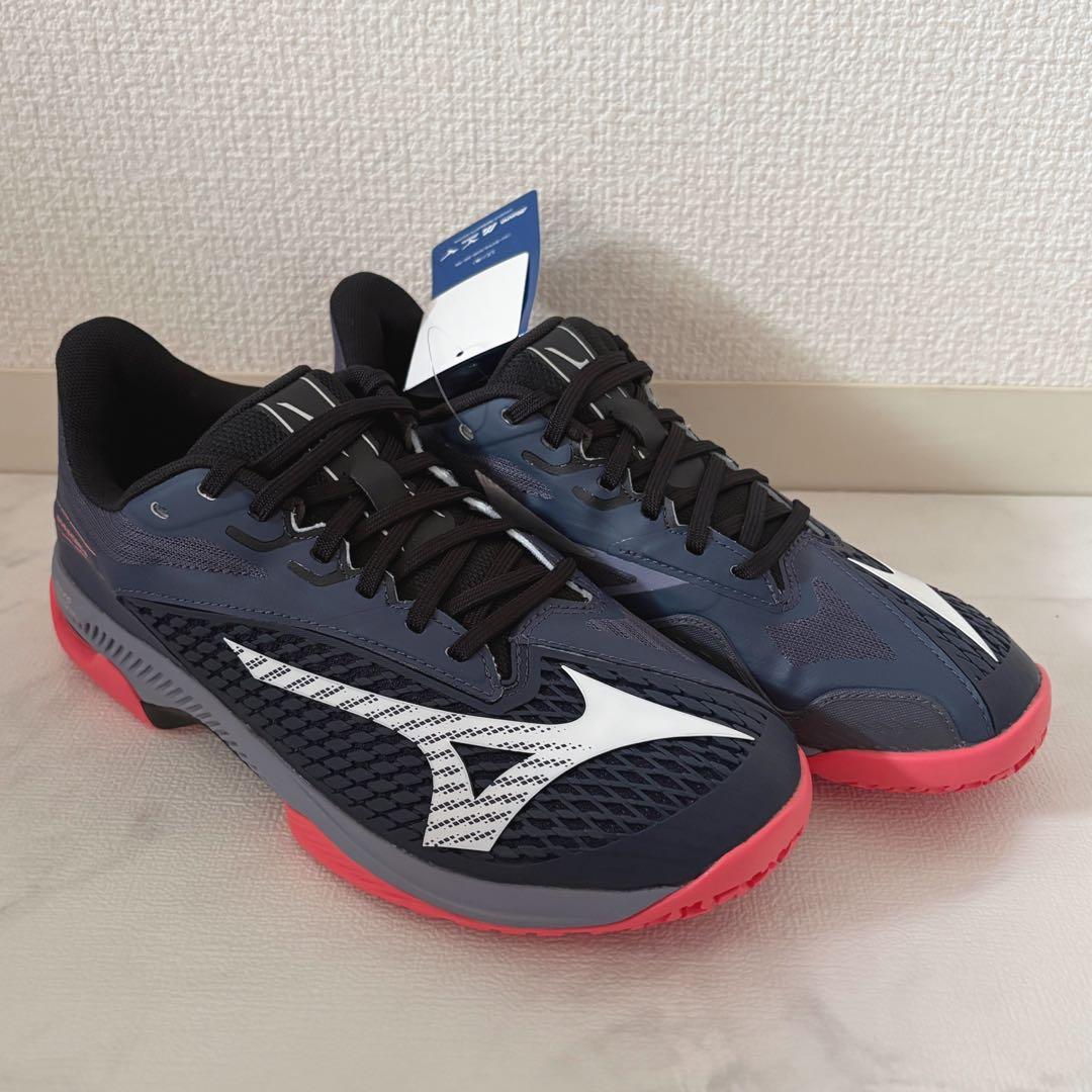 25.5cm MIZUNO(ミズノ) ウエーブエクシード 6 OCテニスシューズ