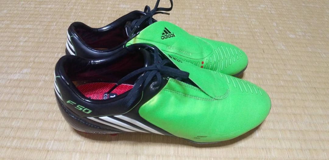 adidas　F50　iTUNiＴ　サッカースパイク　緑　26.5cm