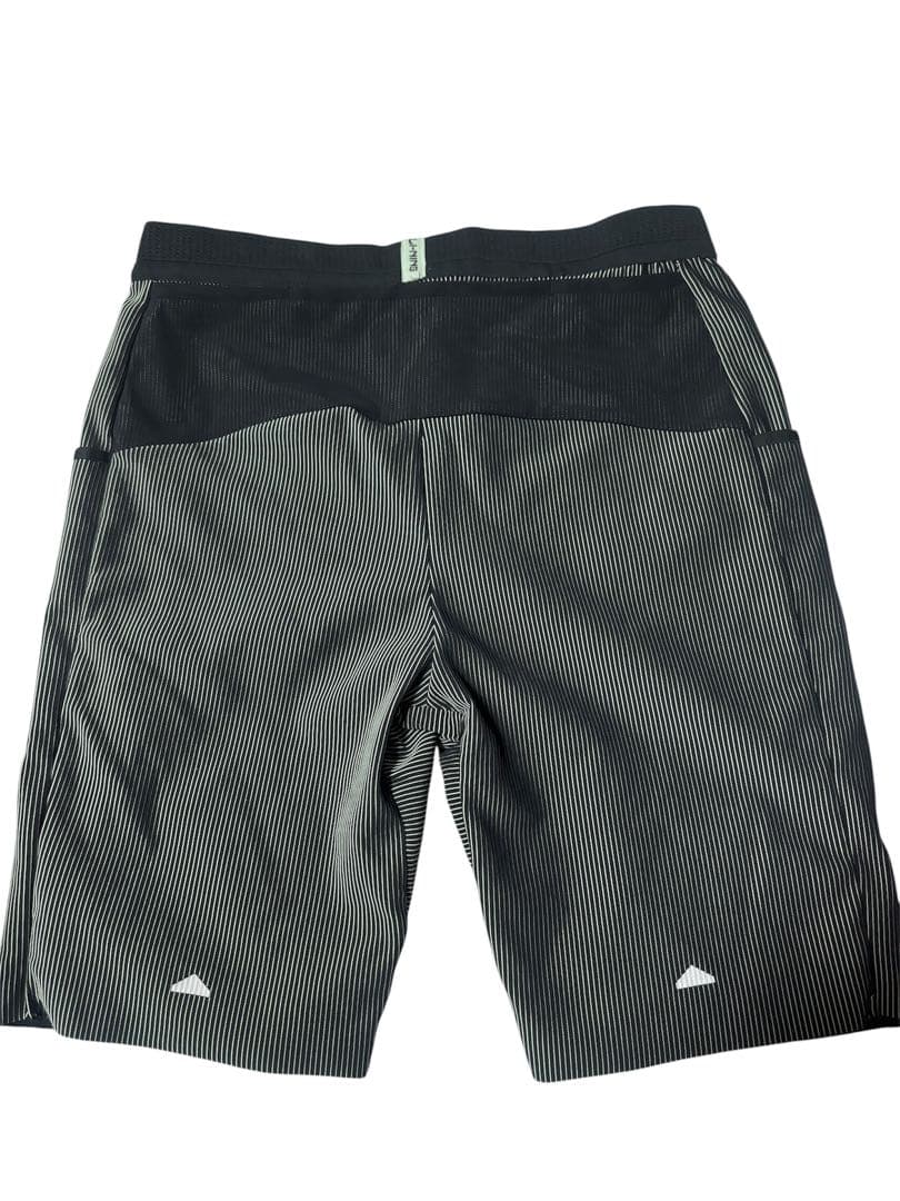 Li-Ning リーニン ランニングタイツ（黒X緑）