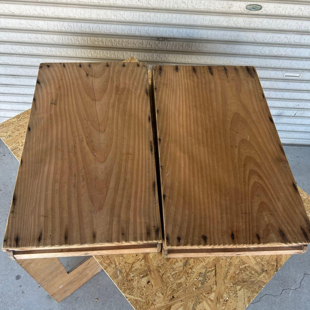 木箱/もち箱/ばんじゅう/アンティーク/古道具/昭和レトロ/ 5箱セット 蓋付き