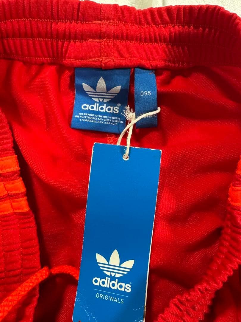 新品　adidas firebird ファイヤーバード トラックパンツ 刺繍