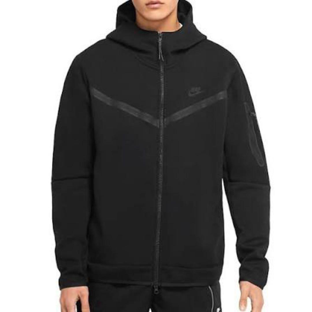 Nike テックフリース上下セット ブラック