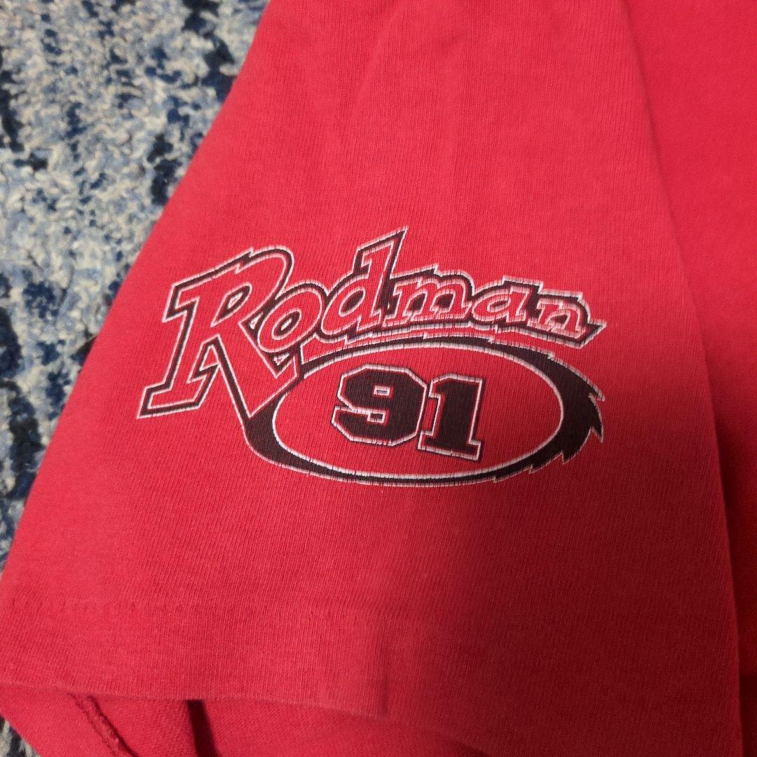 Murina バスケットボール Tシャツ M 赤　RODMAN ロッドマンシャツ