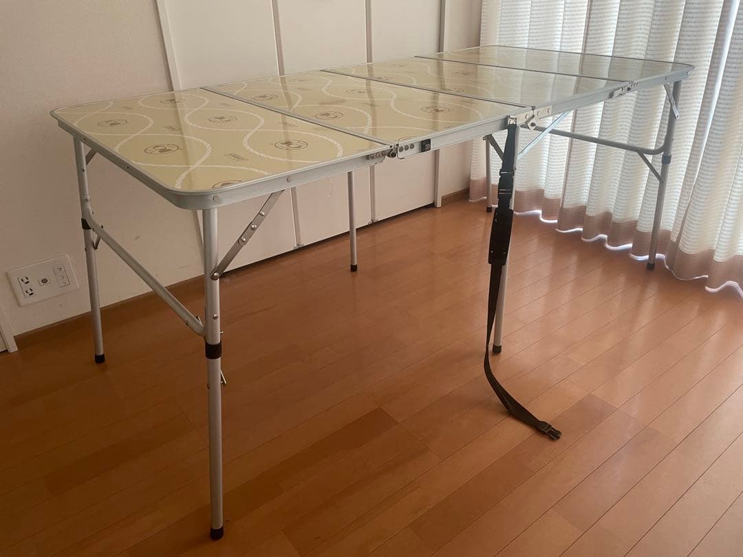 Coleman 折りたたみテーブル　160×80cm