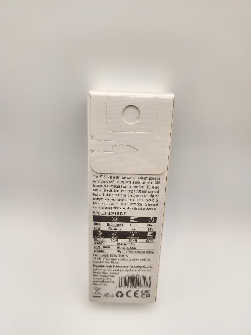 オーライト　Olight I3T EOS PINK DONUT 懐中電灯