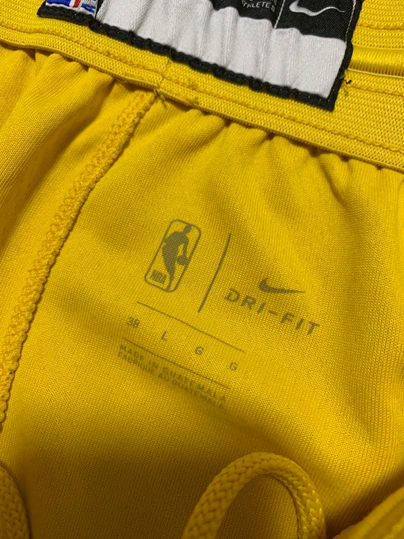 最終価格 美品 NBA NIKE ウォリアーズ バスパン