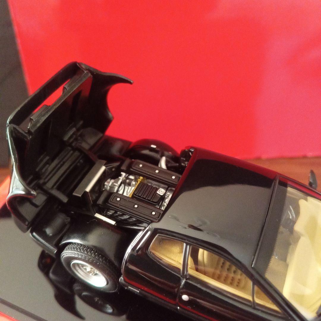 ミニカー京商　フェラーリ 512BB ブラック ベージュインテリア1/43