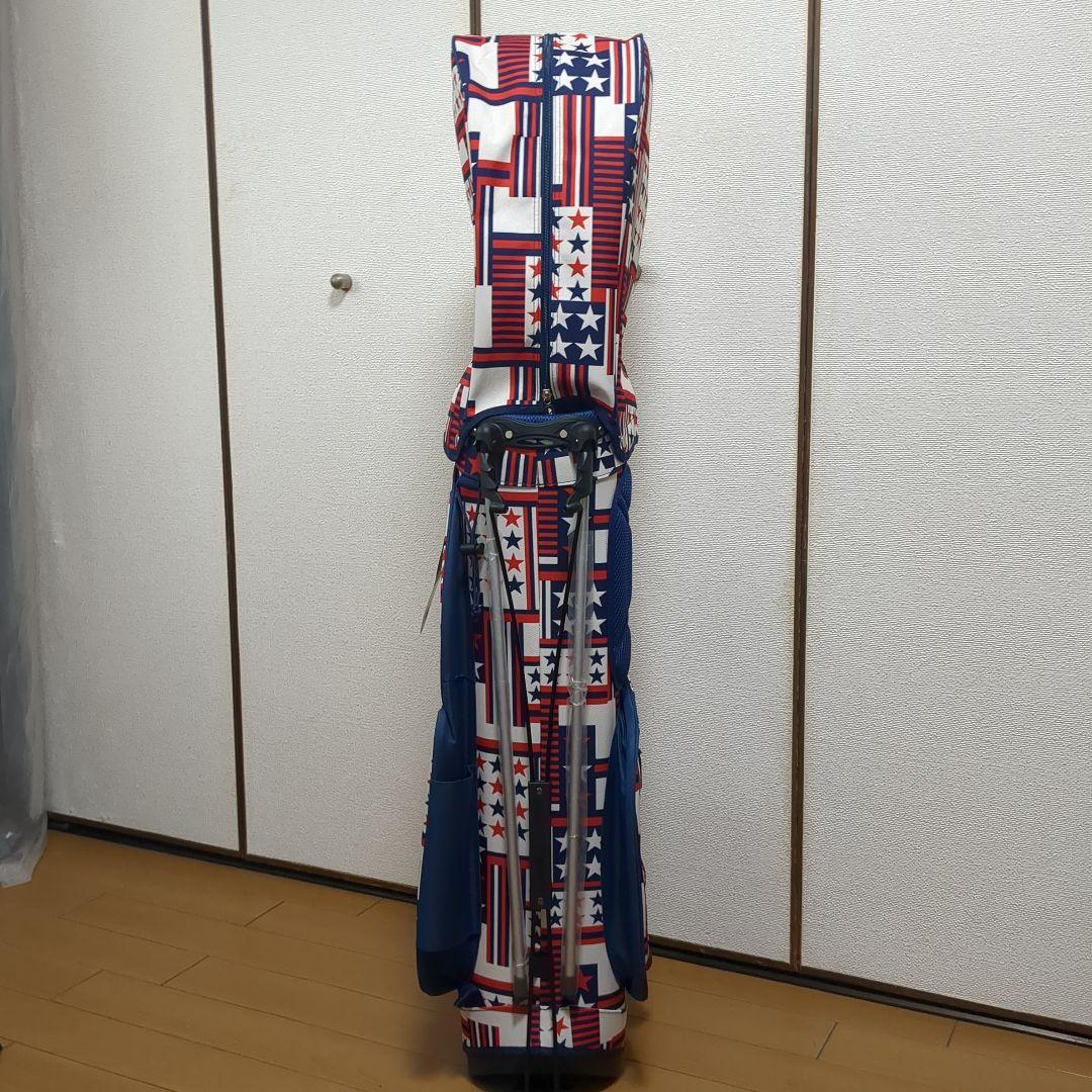 AIZON アメリカ国旗デザイン キャディバッグ