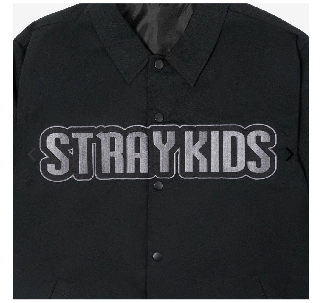 STRAYKIDS•ファンミーティング コーチ ジャケット•ブラック•Mサイズ