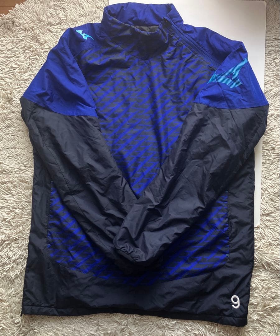 町田jfc ミズノ 防寒着 上下 セット ジュニアユース 中古品 #9
