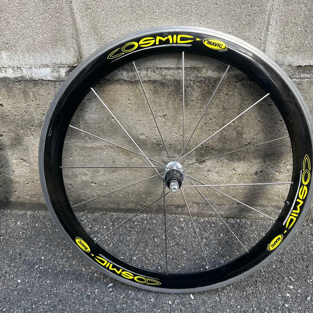 MAVIC COSMIC CARBON チューブラー　お汁粉大納言