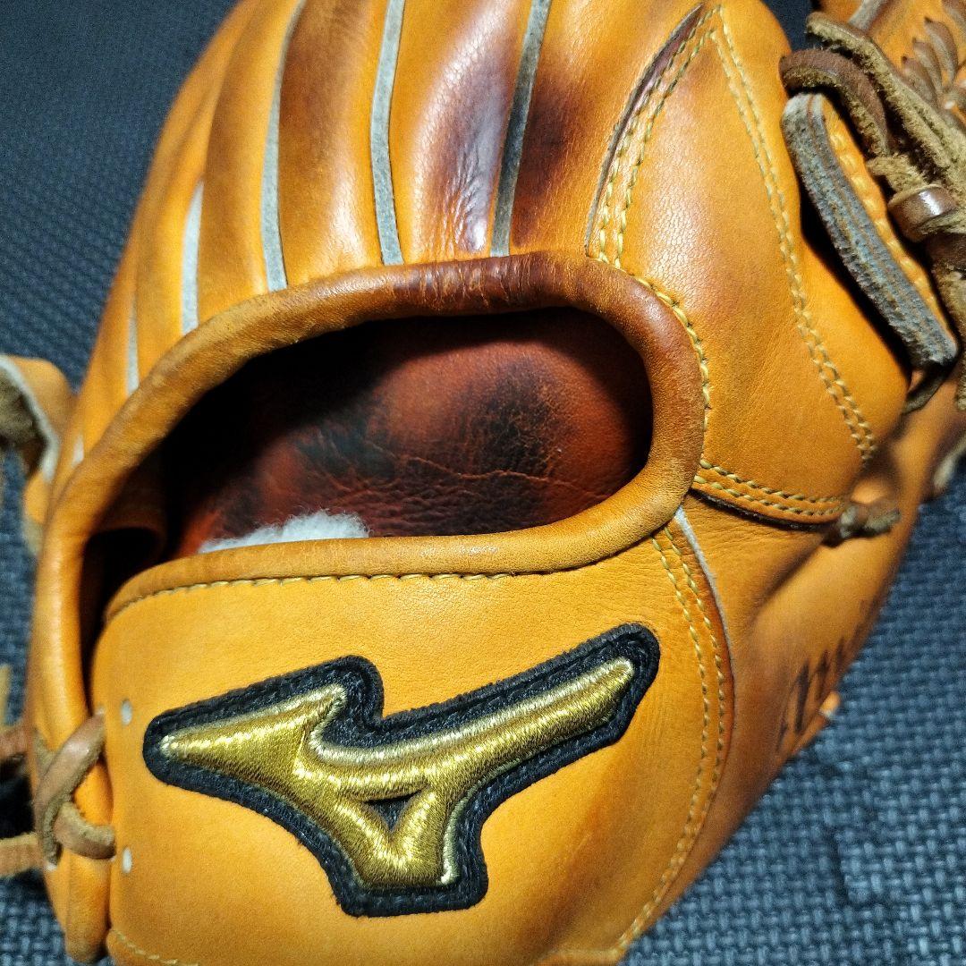【良品】ミズノプロ軟式内野用サイズ9　セカンド・ショート