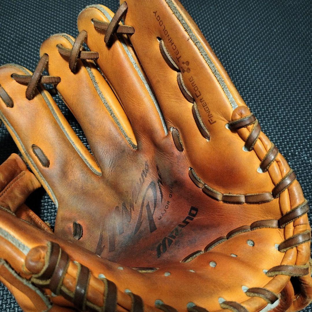 【良品】ミズノプロ軟式内野用サイズ9　セカンド・ショート