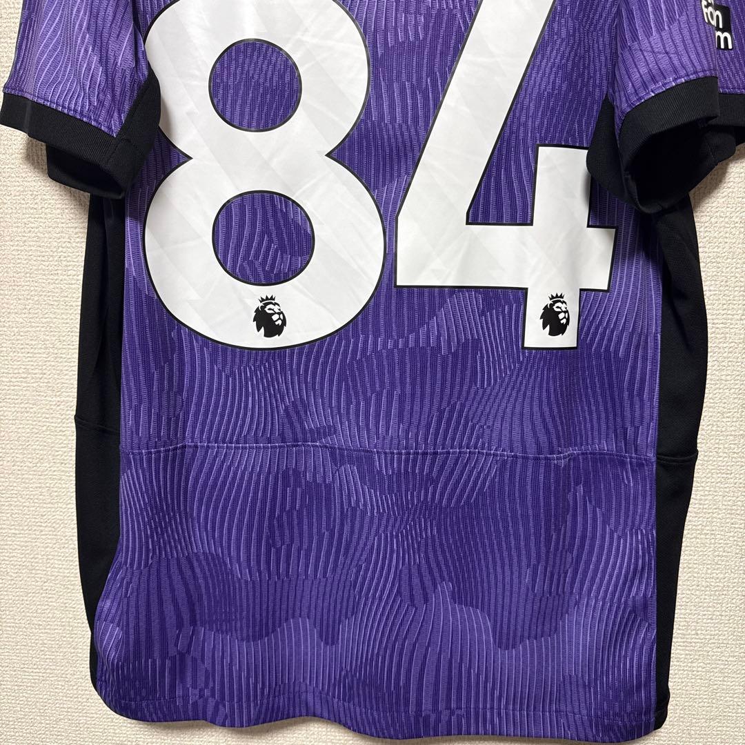 リヴァプール23-24 ブラッドリー　ユニフォーム　背番号84
