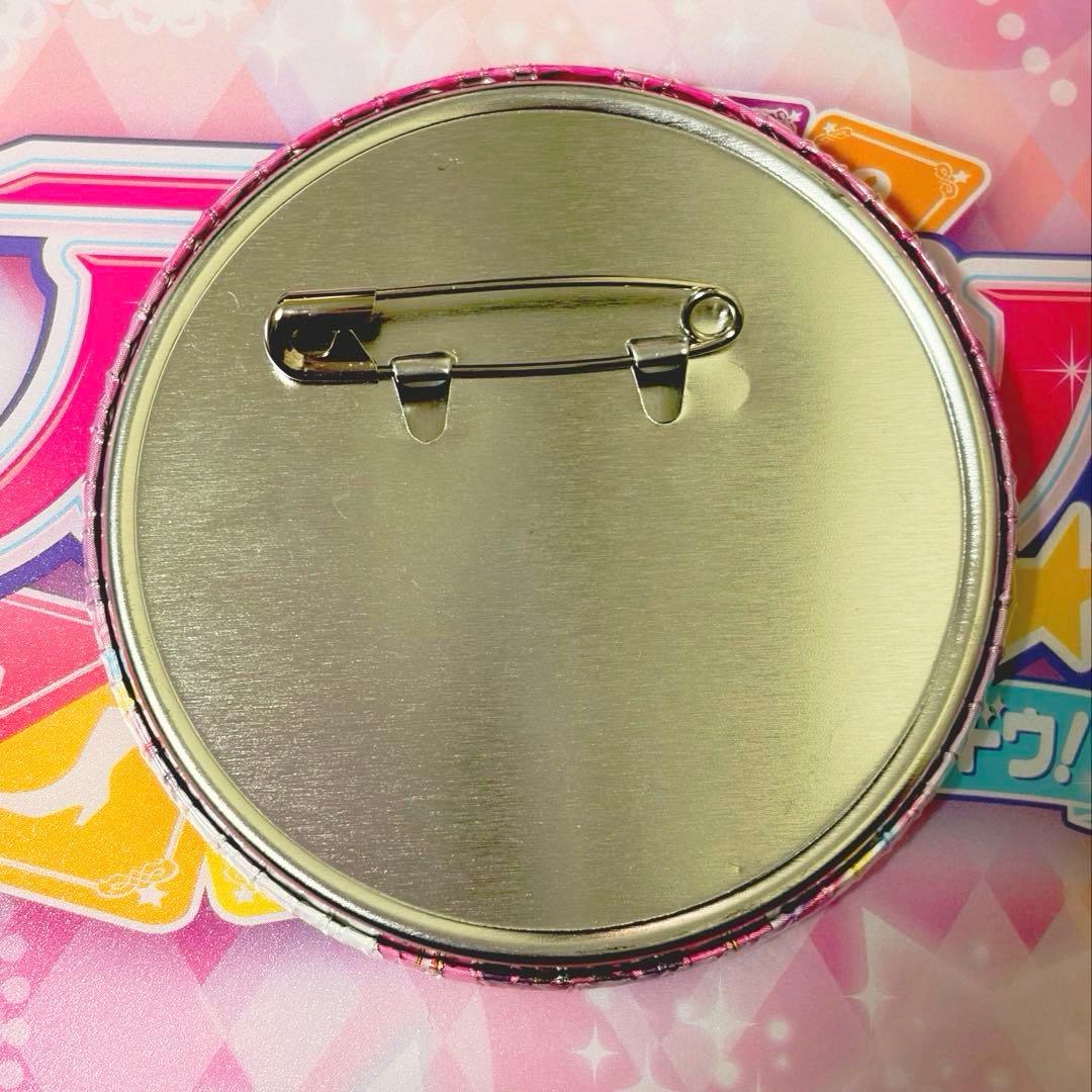 【非売品・おまけ付き】アイカツ！ 大地のの まるい缶バッジ&カード3枚セット
