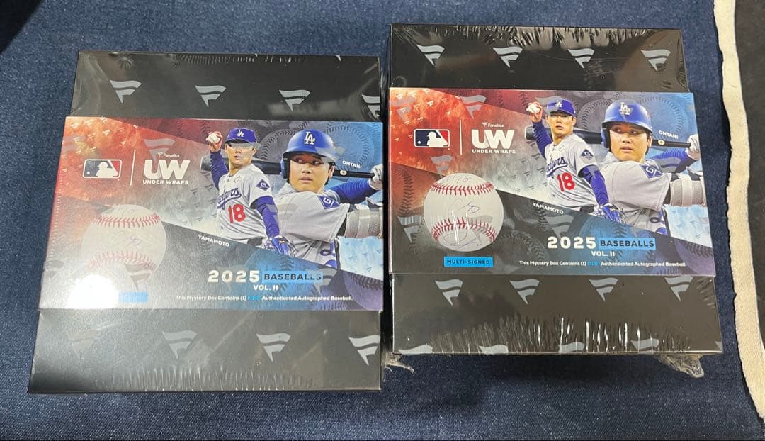 【未開封】UNDER WRAPS 2025 Baseballs Vol. II