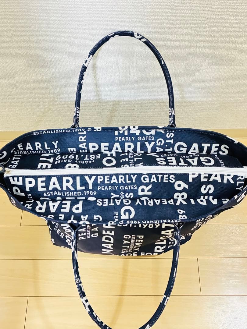 ★WEB限定モデル★PEARLY GATES ボストンバッグ ネイビー♪