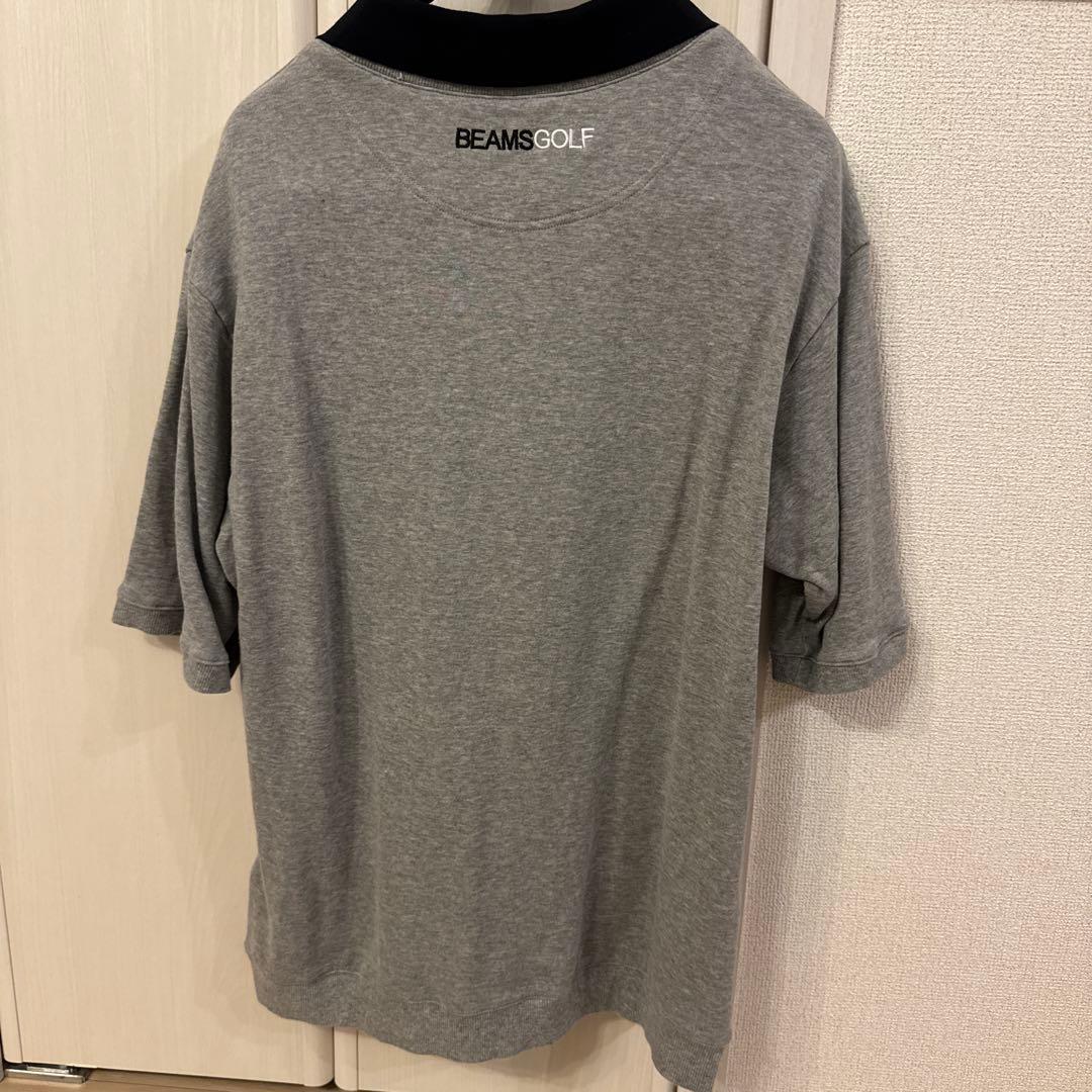 BEAMS GOLF グレー ポロシャツ