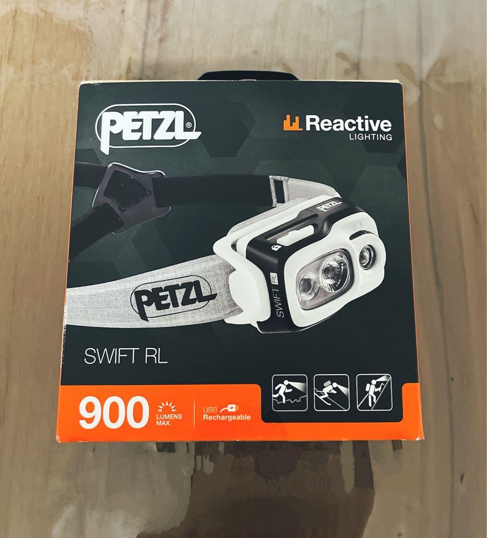 新品‼️PETZL(ペツル) スイフトRL ヘッドライト、予備バッテリーセット