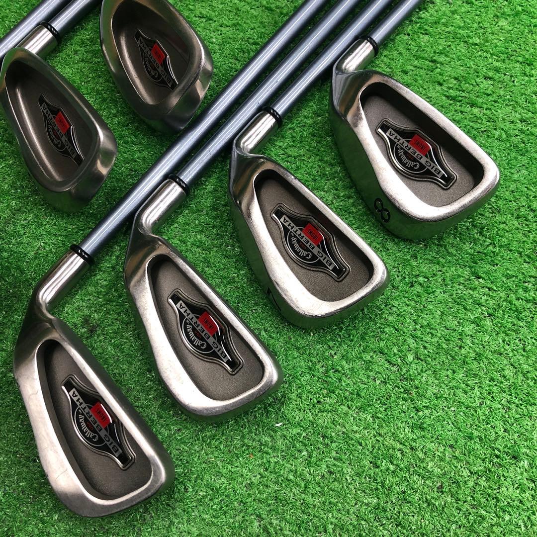 寶TIS-616 Callaway BIG BERTHA アイアンセット