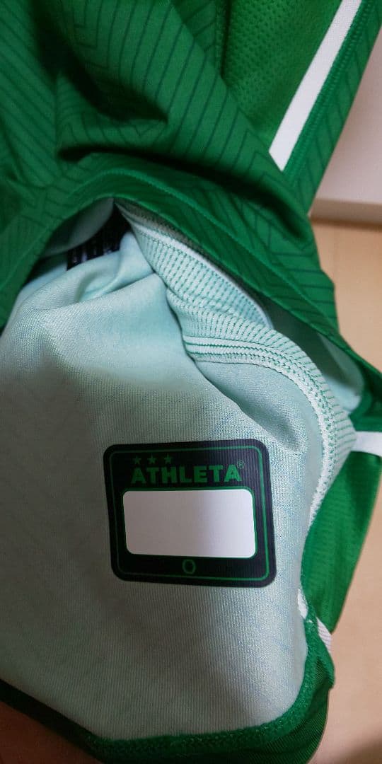 東京ヴェルディ ATHLETA オーセンティックユニフォーム Oサイズ 美品