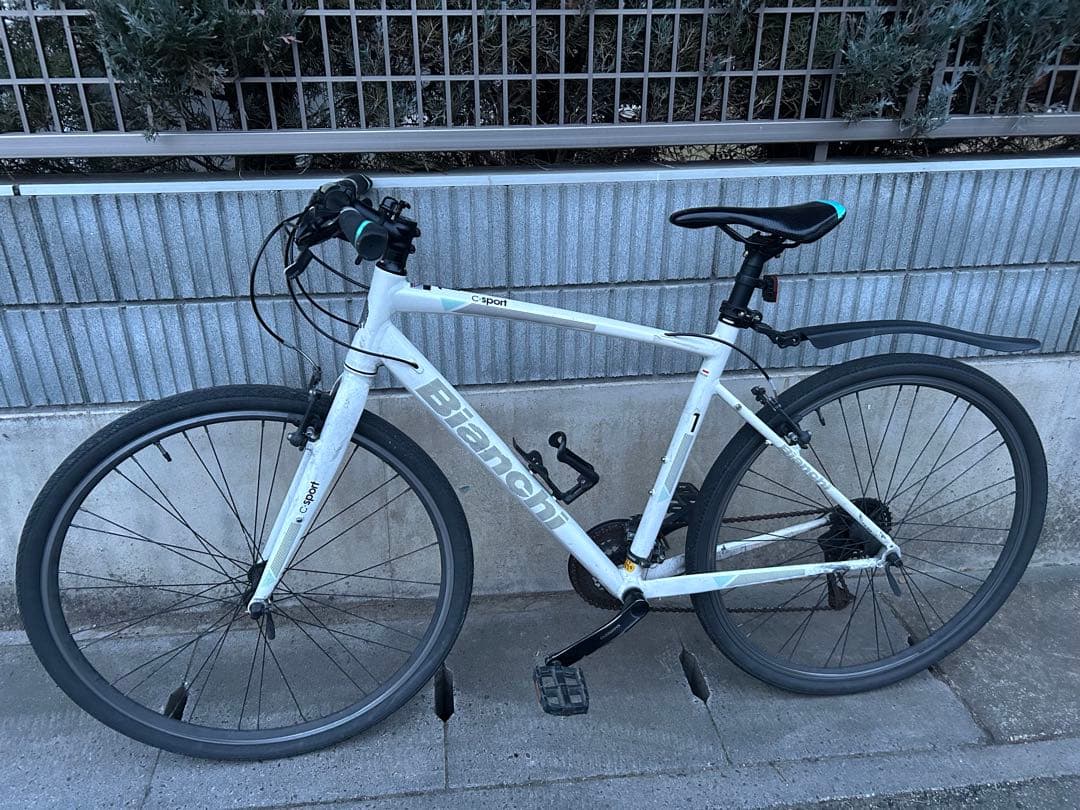 Bianchi クロスバイク ホワイト 700c