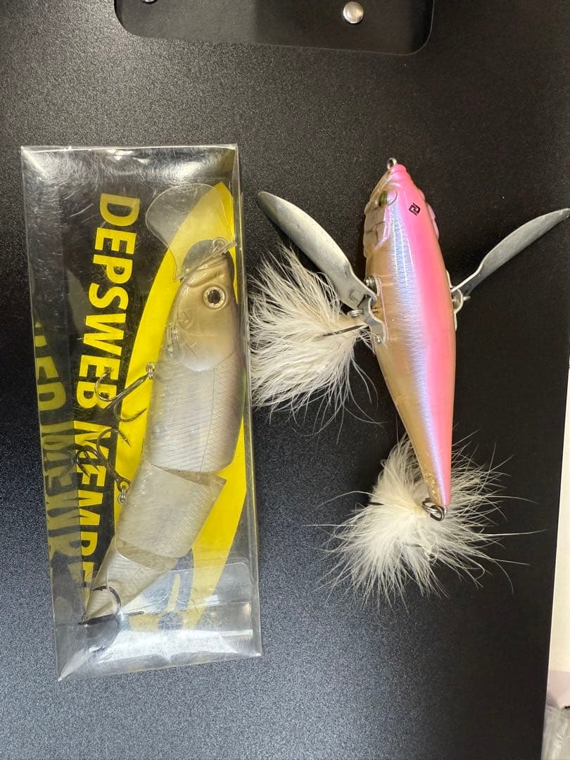 バス釣り引退セット　ダッジ　ダイソービックベイト エアロツイスター