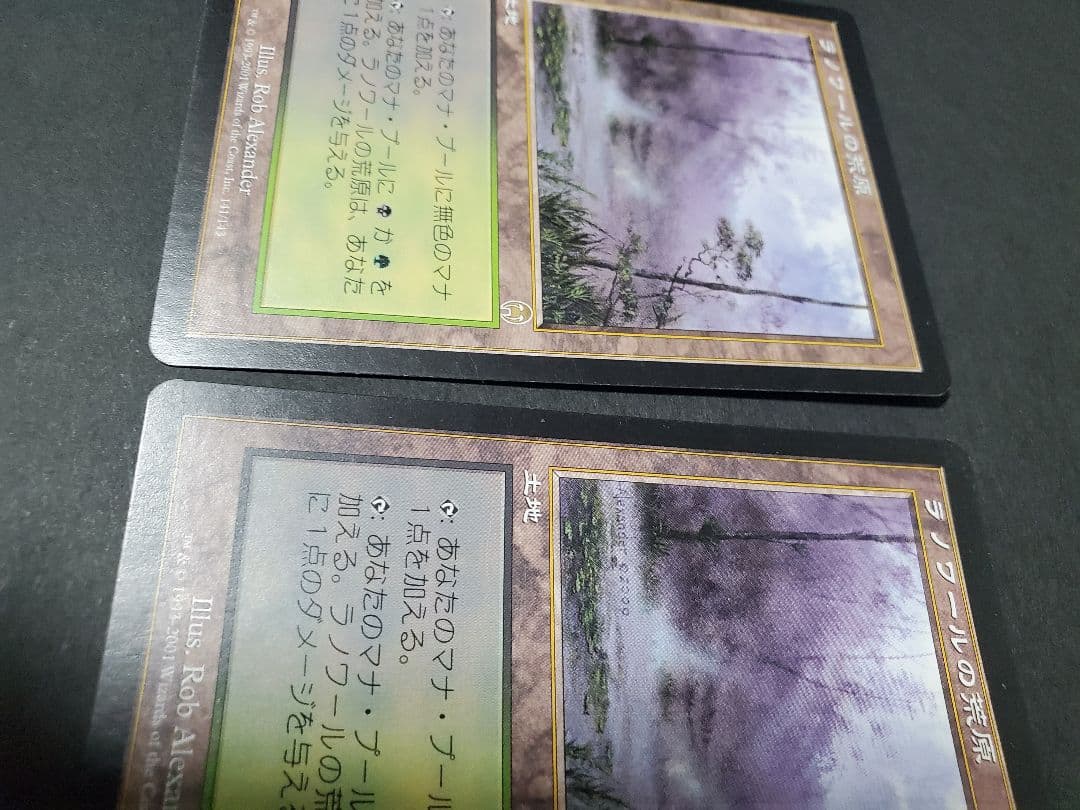 MTG ラノワールの荒原　Llanowar Wastes(日3枚)