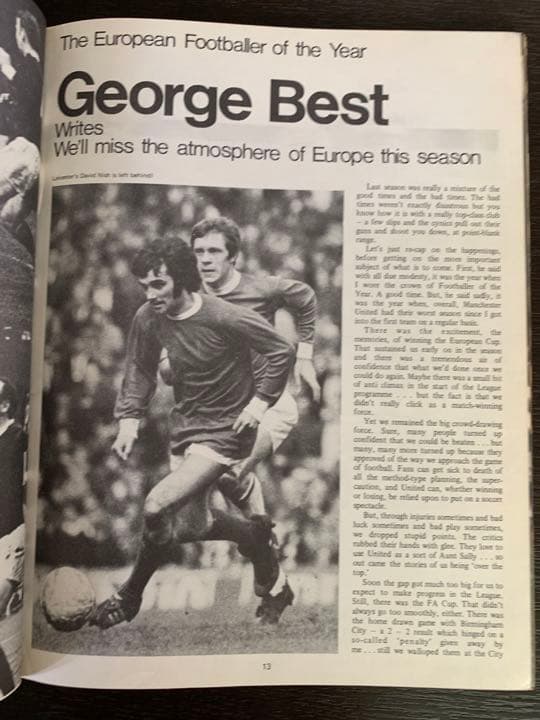 Jimmy Hill's Soccer 70 英国年鑑'69年発売