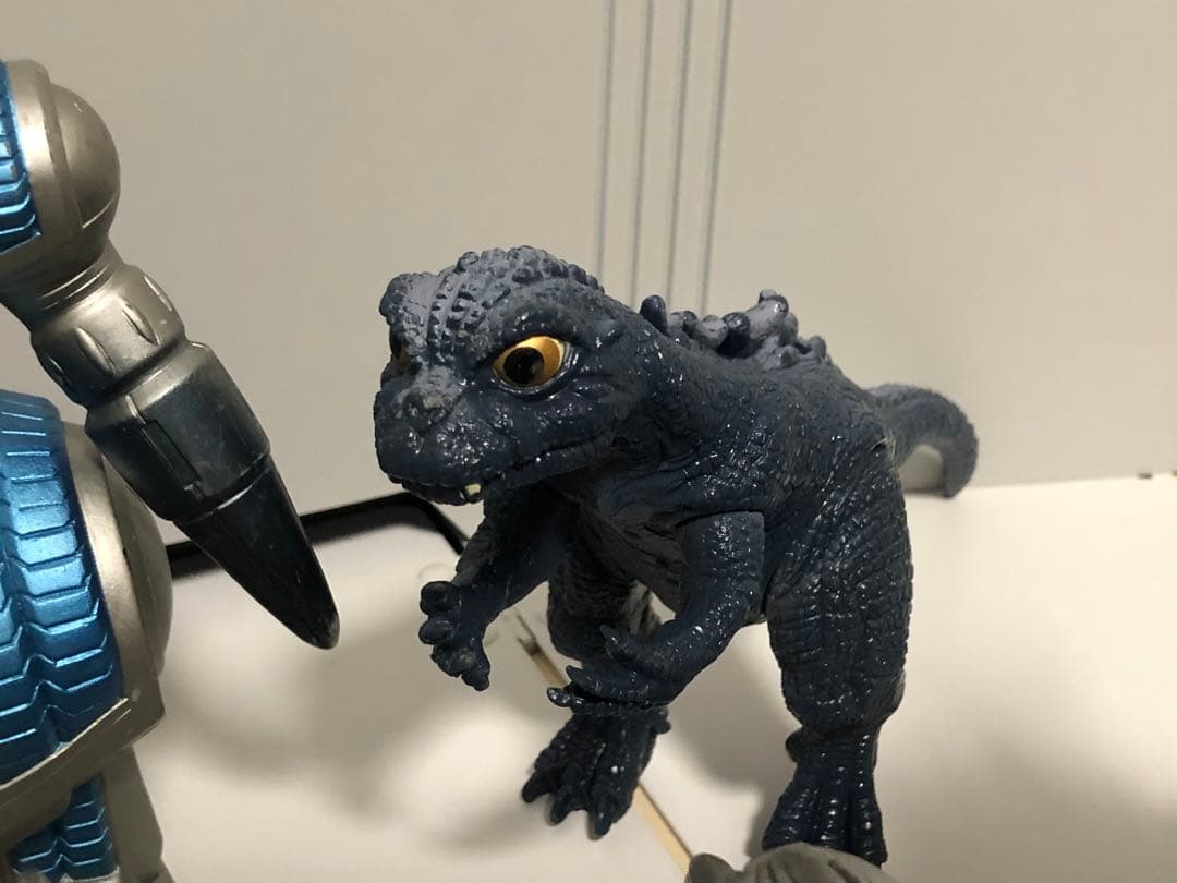 ゴジラ　メカゴジラ　ベビーゴジラ　フォースモゲラ　ソフビ　セット