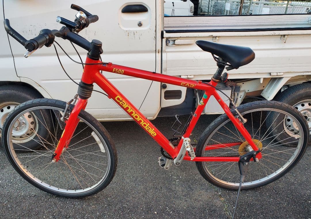 豊橋 Cannondale F500 CAD2 赤 クロスバイク キャノンデール