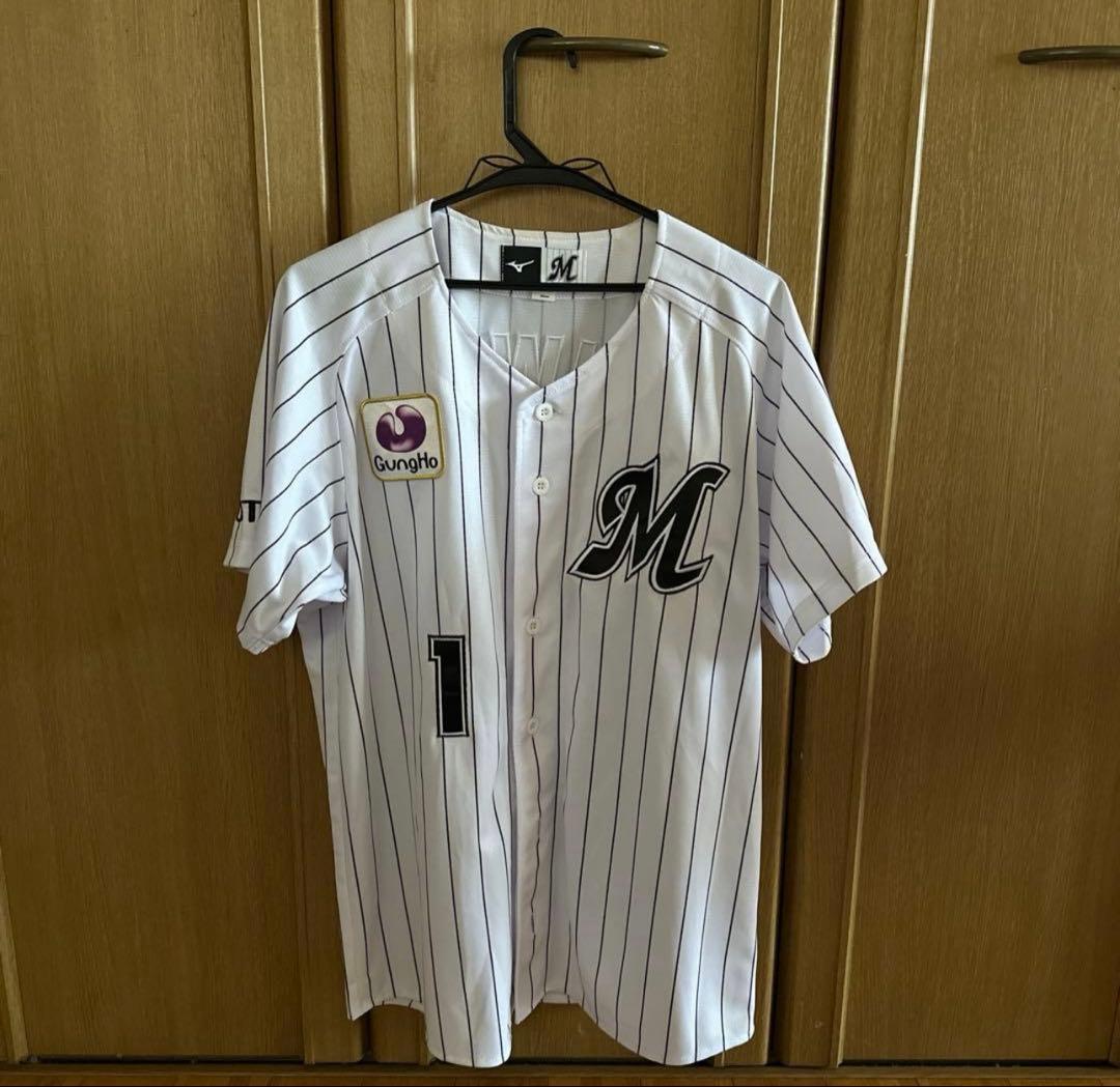 千葉ロッテマリーンズ 藤原選手 ユニフ オームMサイズ
