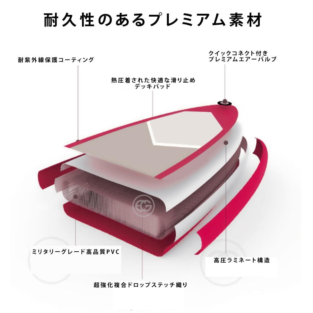 グリーン豪華セット 350cm インフレータブル SUPボード サップボード