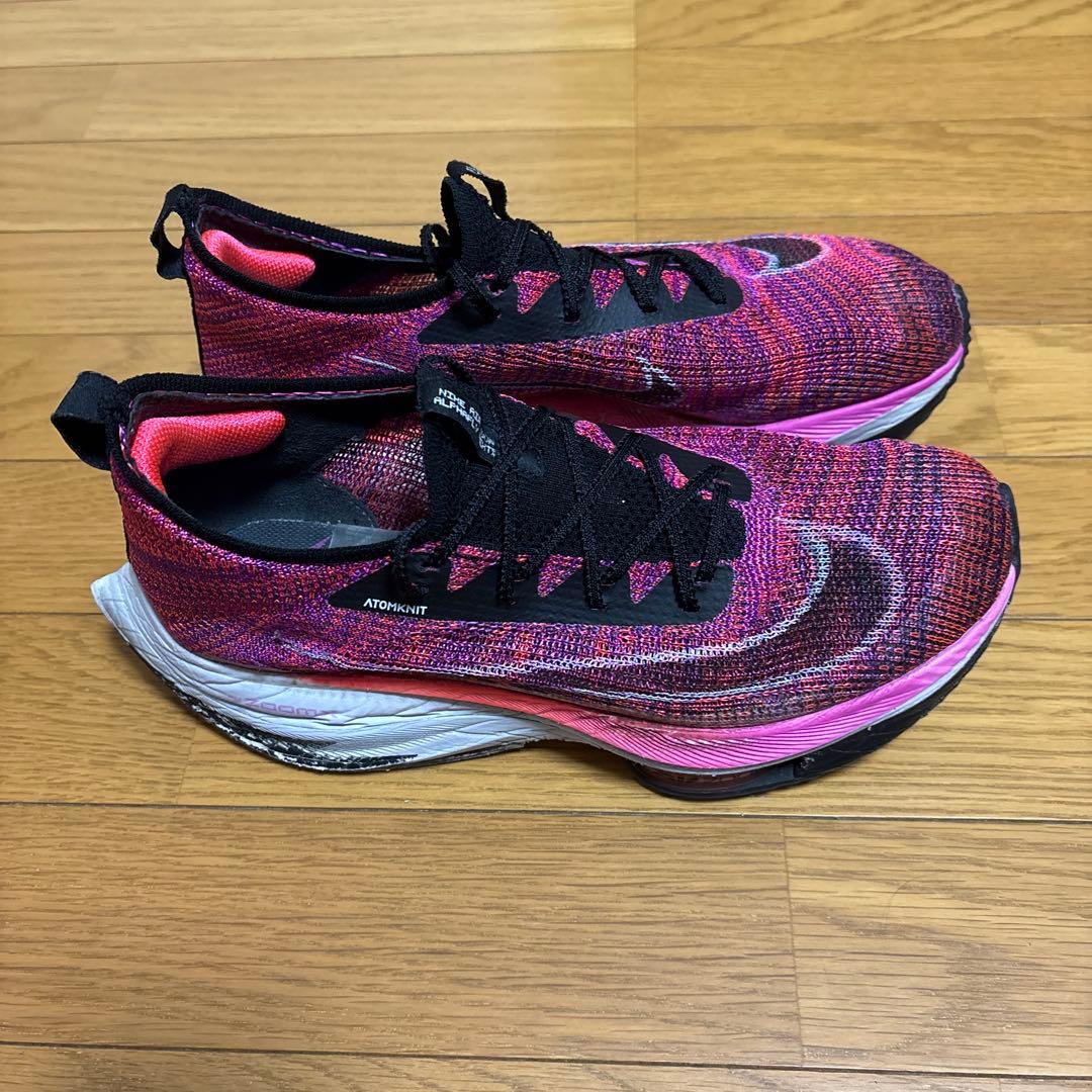 Nike アルファフライ ピンク/ブラック 27.0cm