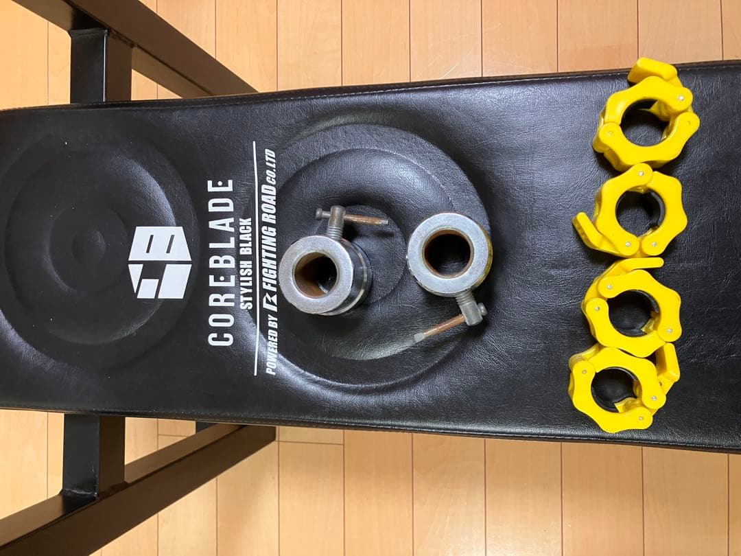 松戸市周辺　引取限定 筋トレ一式セット ベンチプレス可 約40kg ダンベル