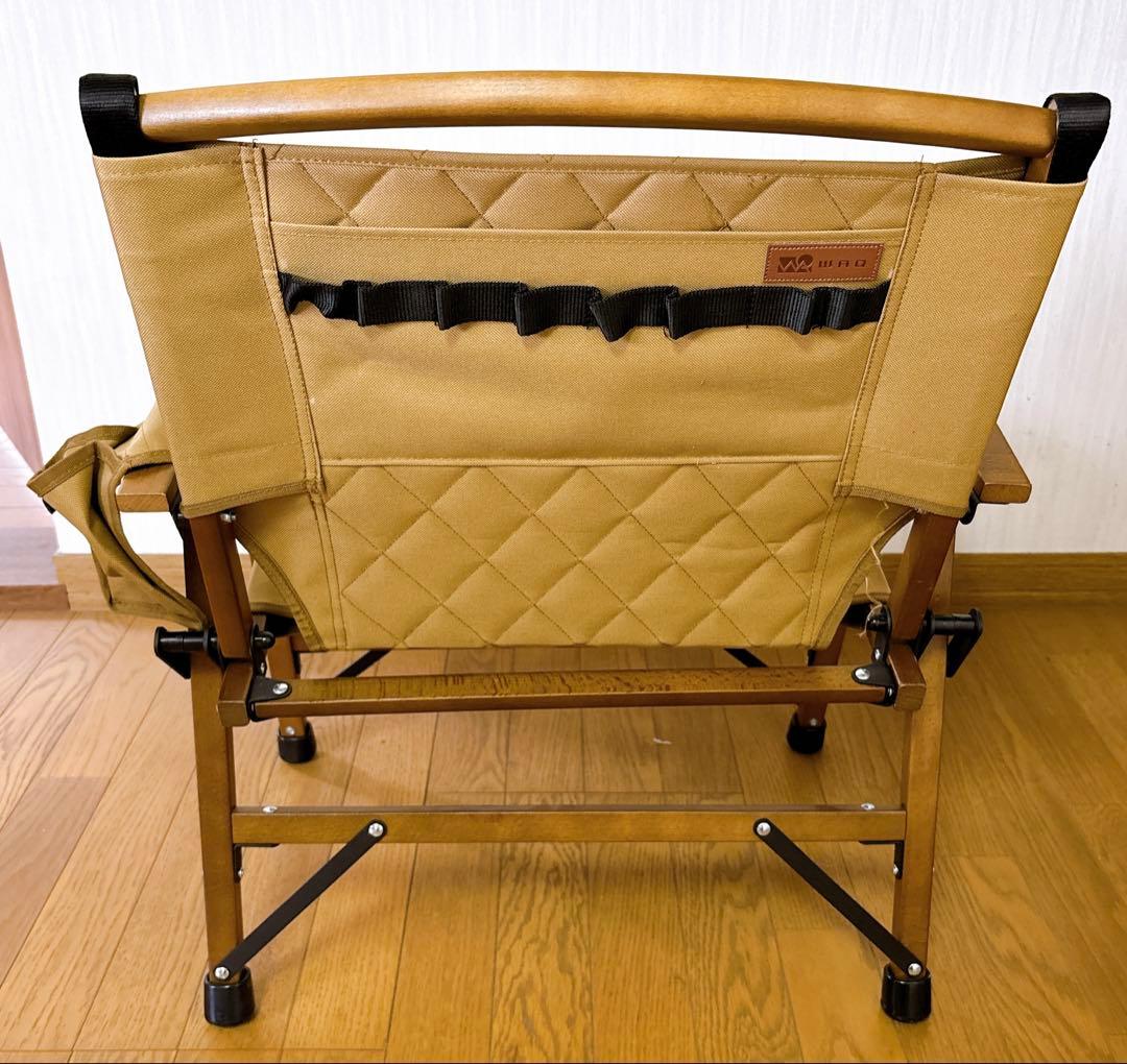 WAQ Folding Wood Chair チェア タン