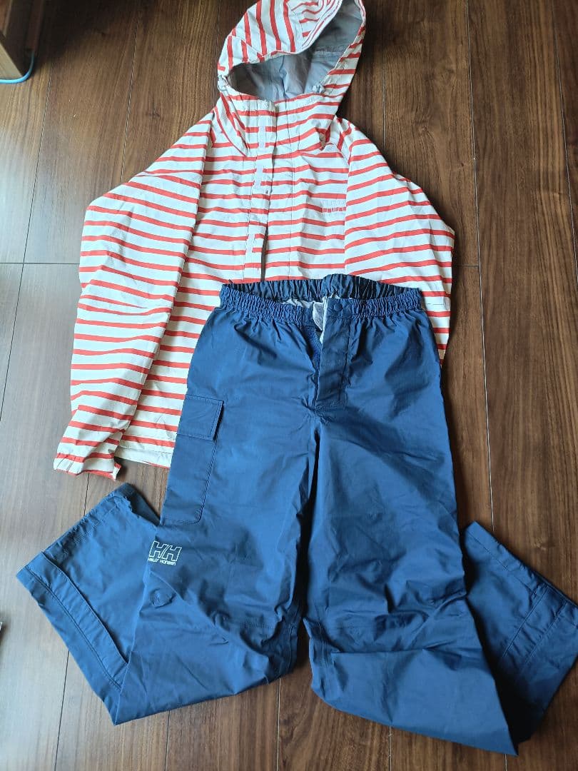 Helly Hansen レディース レインウェア 上下セット M 防水 収納袋