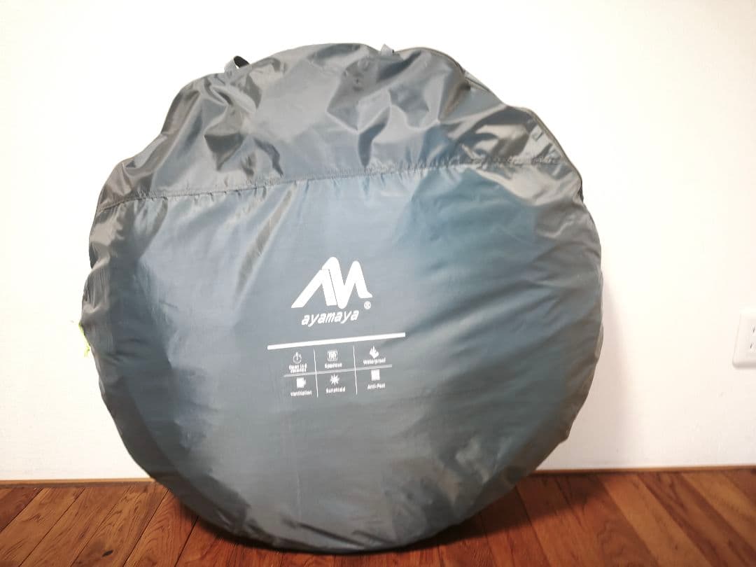【美品】Ayamaya ポップアップテント 4〜6人用 ネイビー