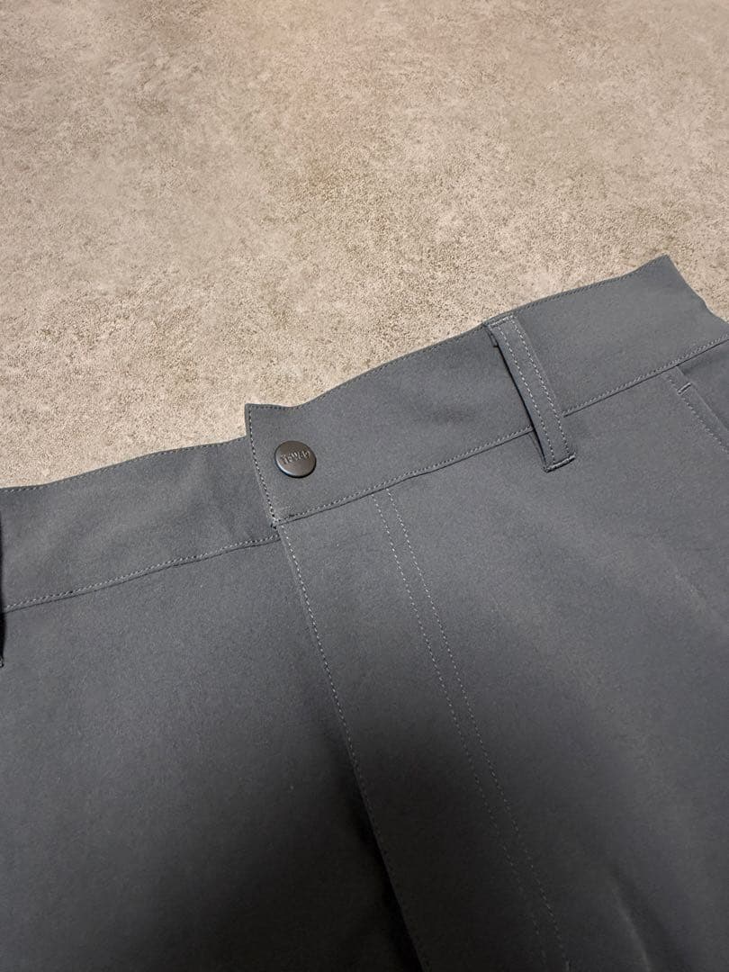 TFW49 パンツ L ブラック 新品未使用（タグなし） 裾ドローコード付き