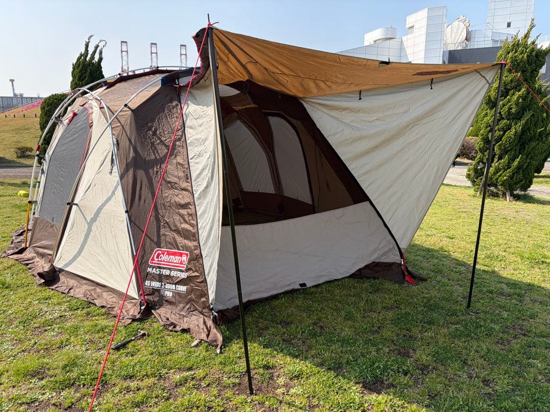 Coleman 4S WIDE 2 ROOM CURVE テント