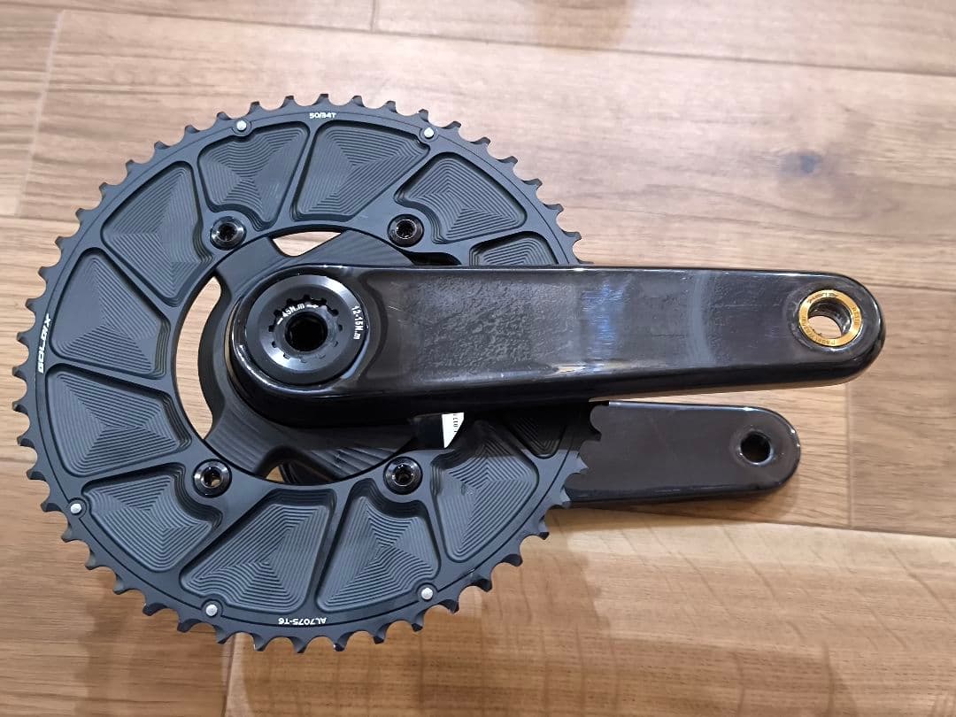 カーボンクランクセット170mm DUB ブラック 579g
