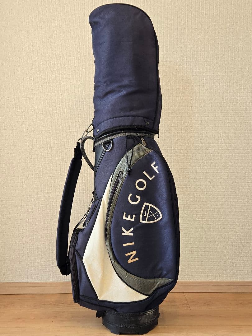 NIKE GOLF キャディバッグ ネイビー/ホワイト