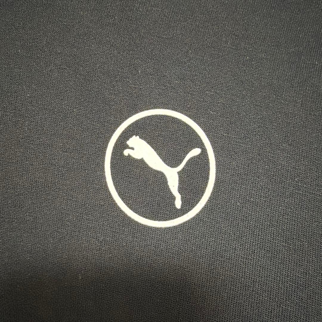PUMA × TANGRAM ダンボールニットフーディー　黒　XL