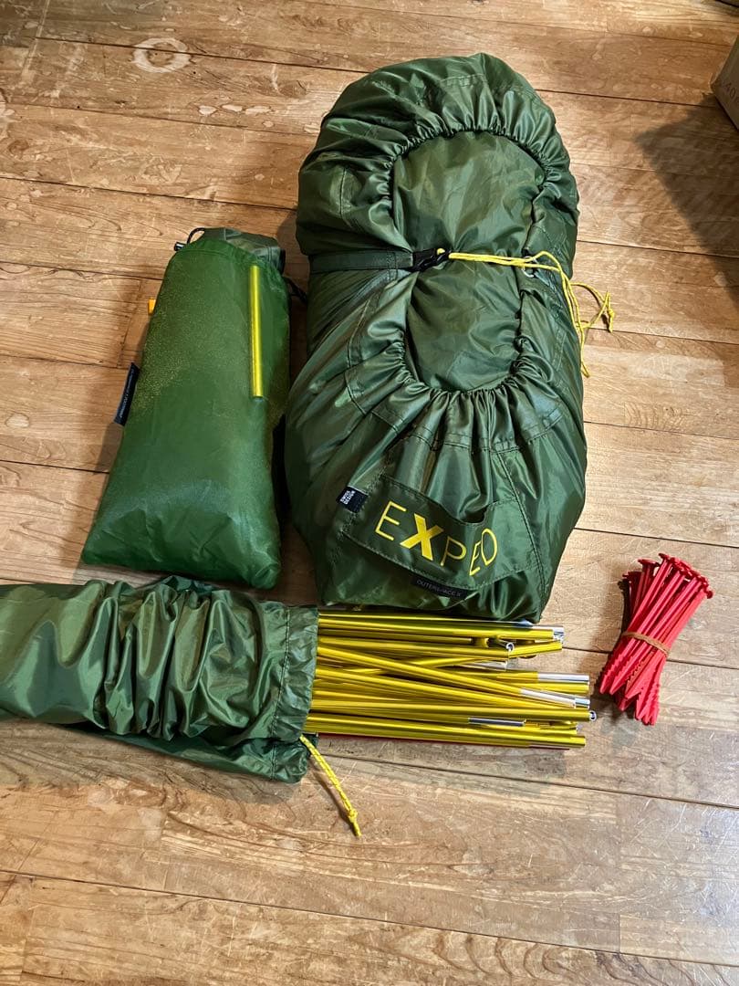 exped エクスペド　アウタースペース2p 純正フットプリント付　週末特価