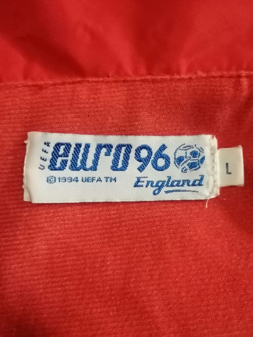 ヴィンテージ　EURO96　イングランド　コーチジャケット　サッカージャケット