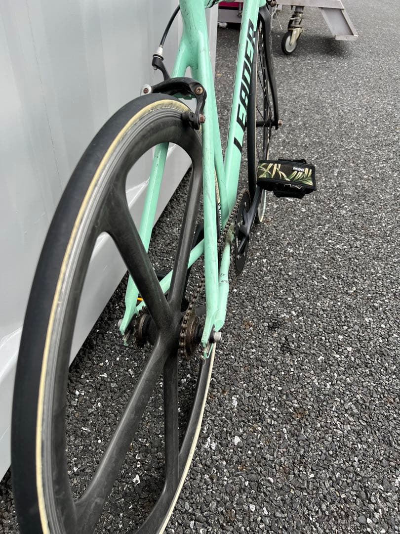 [引き取り限定］LEADER 725 ピストバイク ミントグリーン